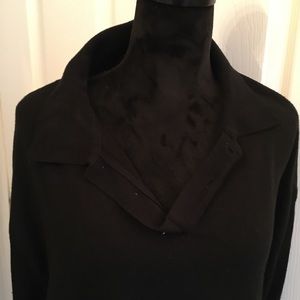 Men’s black Pierre Cardin V neck Sweater